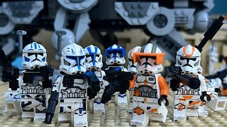 Lego Star Warsbattle of Geonosis 22stop motion [upl. by Trovillion]