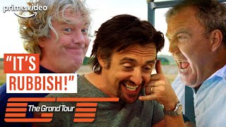 Clarkson Hammond and May TrashTalking Each Others Cars  The Grand Tour Season 1  Prime Video [upl. by Klotz86]