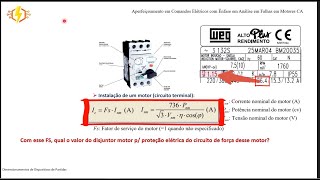 APRENDA em menos de 2 minutos como DIMENSIONAR ou SELECIONAR o DISJUNTOR MOTOR e o RELÉ TÉRMICO [upl. by Zeugirdor]