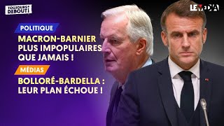 MACRON  BARNIER  PLUS IMPOPULAIRES QUE JAMAIS   BOLLORÉ  BARDELLA  LEUR quotPLAN SNCFquot ÉCHOUE [upl. by Elleval166]