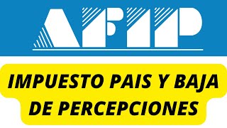 quotImpuesto País y lo Nuevo en Percepciones y Devoluciones 2024 afip noticiasafip [upl. by Noizneb]