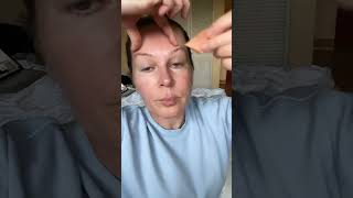 Face tape for wrinkles  frown lines  quick demonstration [upl. by Gregor826]