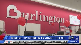 Burlington store in Farragut opens [upl. by Drahser166]