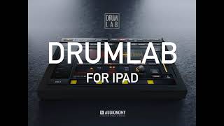 DrumLab  advanced drum machine for iPad [upl. by Akenot]