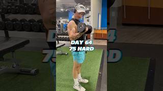 On a grind like Tony hawk… 75hard fitness hybridathlete gymvlog [upl. by Ikkir]