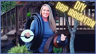 DIY Garden PVC Drip Irrigation  Easy Cheap Effective [upl. by Kilian]