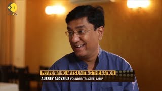 Aubrey Aloysius interview on ZEE Media Group  WION TV  Channels quotBollywood Boulevardquot program [upl. by Vacuva148]