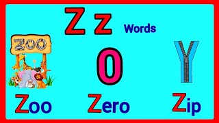 Z words in englishz wordsz phonics soundwords starting with z alphabetz [upl. by Midas]