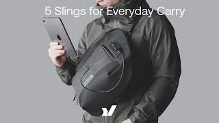 5 Top Slings of 2022 Alpaka YNOT Tom Bihn Aer Bellroy  Black Ember [upl. by Annaiek565]