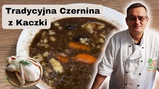 🍲 Przepis na Tradycyjną Zupę Czerninę z Kaczki 🦆🍲Krok po Kroku [upl. by Lezlie313]