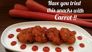 Have you tried this snacks with carrot  Evening Healthy Snacks  Kids Healthy Snacks [upl. by Lekzehcey]