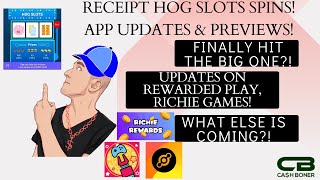 Receipt Hog Slots Spins  Results Rewarded Play Richie Game Updates Helium Mobile Preview amp More [upl. by Floria]