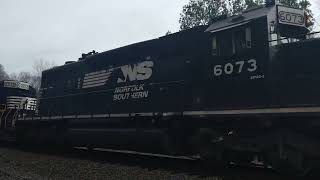 NS P44 at Cowpens with RS5T Equiped NS 6073 Leading [upl. by Janina]