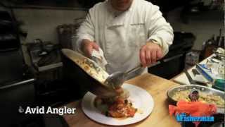 COOK WITH NADER  CRABSTUFFED COD WITH HOMEMADE CHIPS [upl. by Caswell]