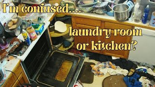 Free kitchen cleaning for overwhelmed parents with mental health issues cleaningmotivation [upl. by Tap]