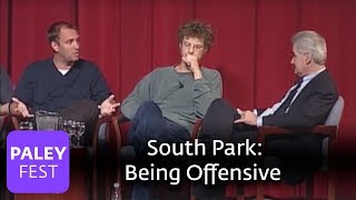 South Park  Trey Parker amp Matt Stone on Being Offensive Paley Center 2000 [upl. by Ahsinroc866]