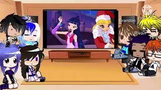 Evil winx club reacting to winx club gacha club part 5 Christmas special 🎄🎄🎄🎗️🎀 [upl. by Tristram]