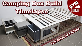 Camping Box Build Timelapse  Zeitraffer [upl. by Nitsoj]