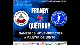 IC N3 J4  Frangy 1 vs Quetigny 1  Terrain JMG [upl. by Matthei]