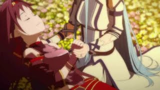 Sword Art Online 2  Yuukis Death English Dub [upl. by Adiarf]