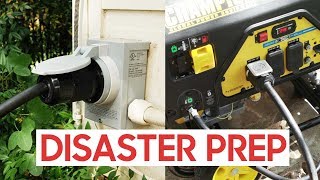 Power your HOUSE with a Portable Generator [upl. by Eliathan]