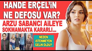 Arzu Sabancı oğlu Hakan Sabancının sevgilisi Hande Erçeli ailenin içine almadı [upl. by Odlanyer]