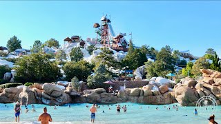 Disneys Blizzard Beach Water Park 2023 Tour amp Walkthrough in 4K  Walt Disney World November 2023 [upl. by Ahsinyd877]