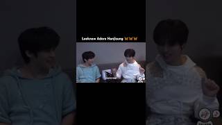 Happy minsung moments🦋💗 music love ckay youtuber youtubeguru hanjisung leeknowstraykids kpop [upl. by Losse]