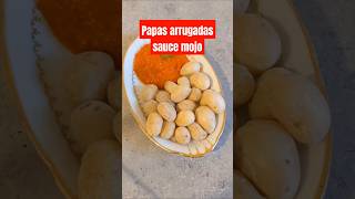 Papas arrugadas sauce mojo musica food recettefacile cuisine recette [upl. by Annej678]