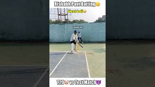 Rishabh Pant batting😅T20🤡 vs Test😈 cricket shorts trending [upl. by Tann]