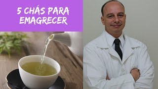 5 Chás para Emagrecer ‖ Dr Moacir Rosa [upl. by Anej]