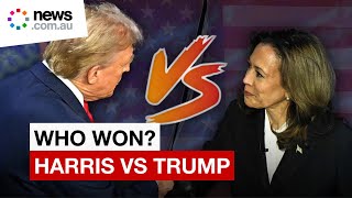 Harris vs Trump  Who won the debate [upl. by Larochelle313]