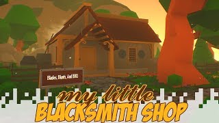 MY LITTLE BLACKSMITH SHOP GameplayLets Play [upl. by Ahseikal]