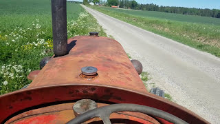 David Brown Cropmaster 1952 First Run in many years [upl. by Harmon353]