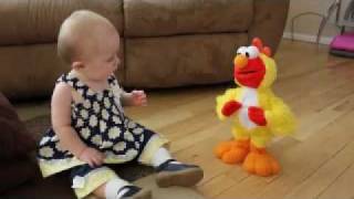 Elmo Makes Baby Scream [upl. by Ydnarb]