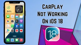 How to Fix CarPlay Not Working on iPhone After iOS 18 Update [upl. by Teleya434]