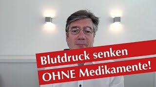 Blutdruck senken ohne Medikamente [upl. by Herzig930]