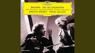 Brahms Minnelied Op 71 No 5 [upl. by Kcirrem]