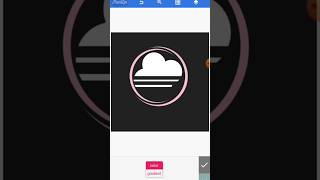 how to design logo in pixellab logodesigntutorial logo pixellab [upl. by Dareg150]