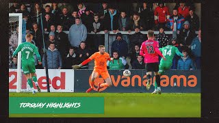 📺 HIGHLIGHTS  Torquay United 11 Yeovil Town [upl. by Millman71]