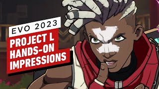 Project L HandsOn Reaction  EVO 2023 [upl. by Beore]