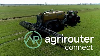 Zunhammer amp NEXT Farming  Digitales organisches Nährstoffmanagement  agrirouter connect [upl. by Martinson]