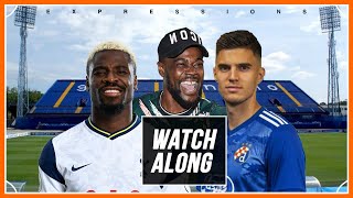 Dinamo Zagreb vs Tottenham LIVE with EXPRESSIONS OOZING [upl. by Aileek]