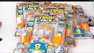 HUGE UNBOXING 6 Trash Pack Series 2 Dunk amp Fizz bags ULTRA RARE TRASHIES  CLEARANCE at TARGET [upl. by Mailliw660]