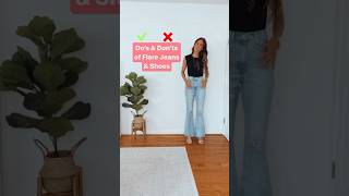 How to Style Flare Jeans  Flare Jeans Outfit Ideas  Flare Jeans Style flares jeans stylingtips [upl. by Alema]