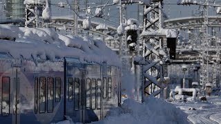 Nach Schneechaos Kritik an der Deutschen Bahn [upl. by Eilata]