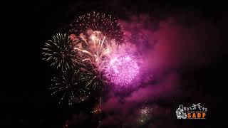 Fuegos Artificiales Bienvenida año 2018 en Iquique Cavancha [upl. by Latsryc14]