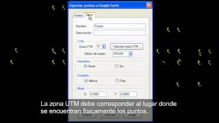 CivilCAD Exportar Puntos con el Módulo de Interfase con Google Earth™ [upl. by Burack]