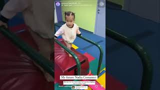 Dahlia Amelie Cute Fun Gymnastic 🥰  Anne Curtis [upl. by Aneelahs]