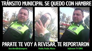 parate te reportaron te voy a INFRACCIÓNAR transito transito policia [upl. by Alemrac147]